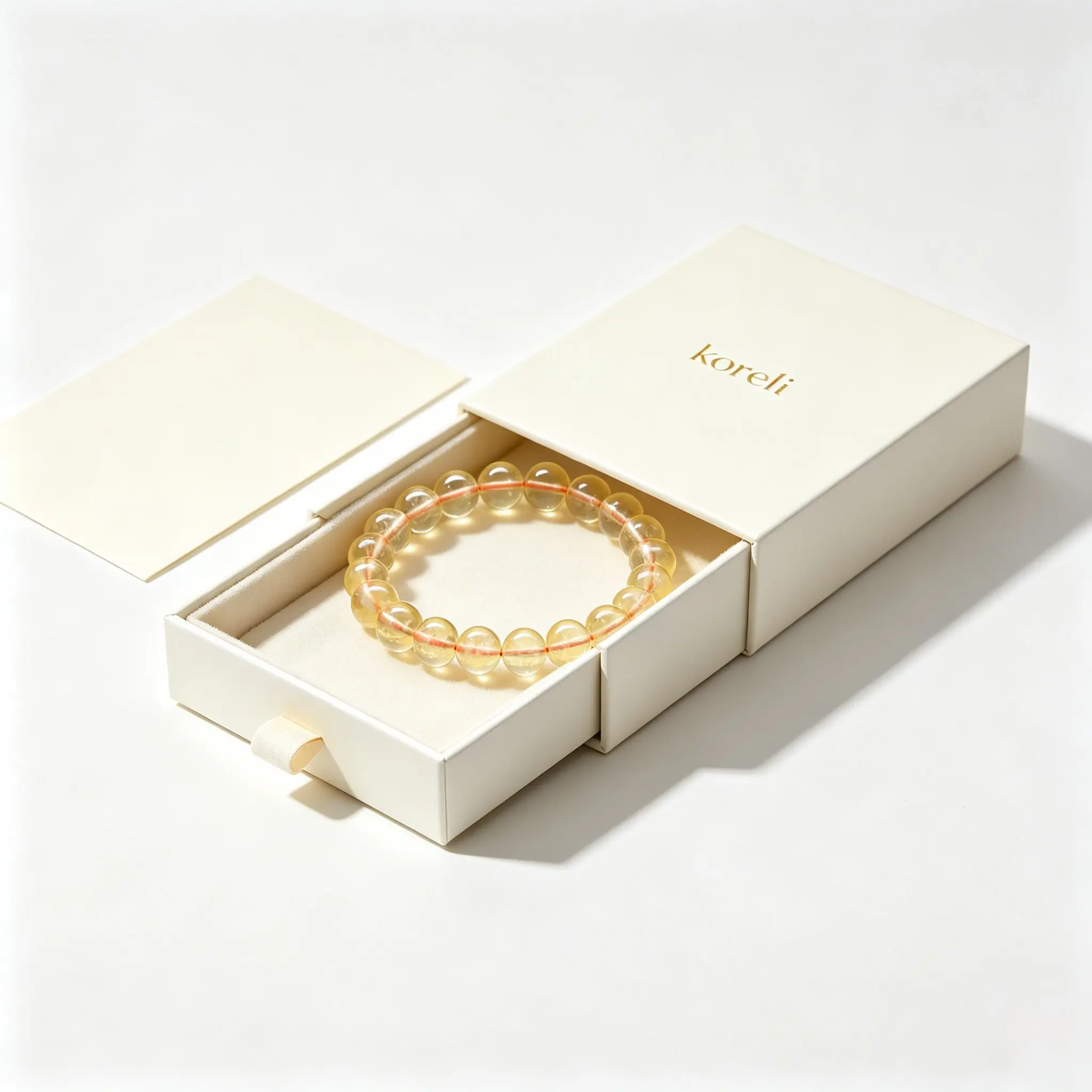 Citrine Bracelet | Handmade Natural Crystal Jewelry | Koreli